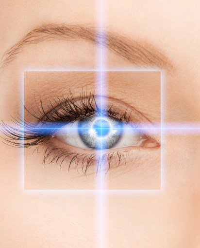 Image representing LASIK eye surgery.